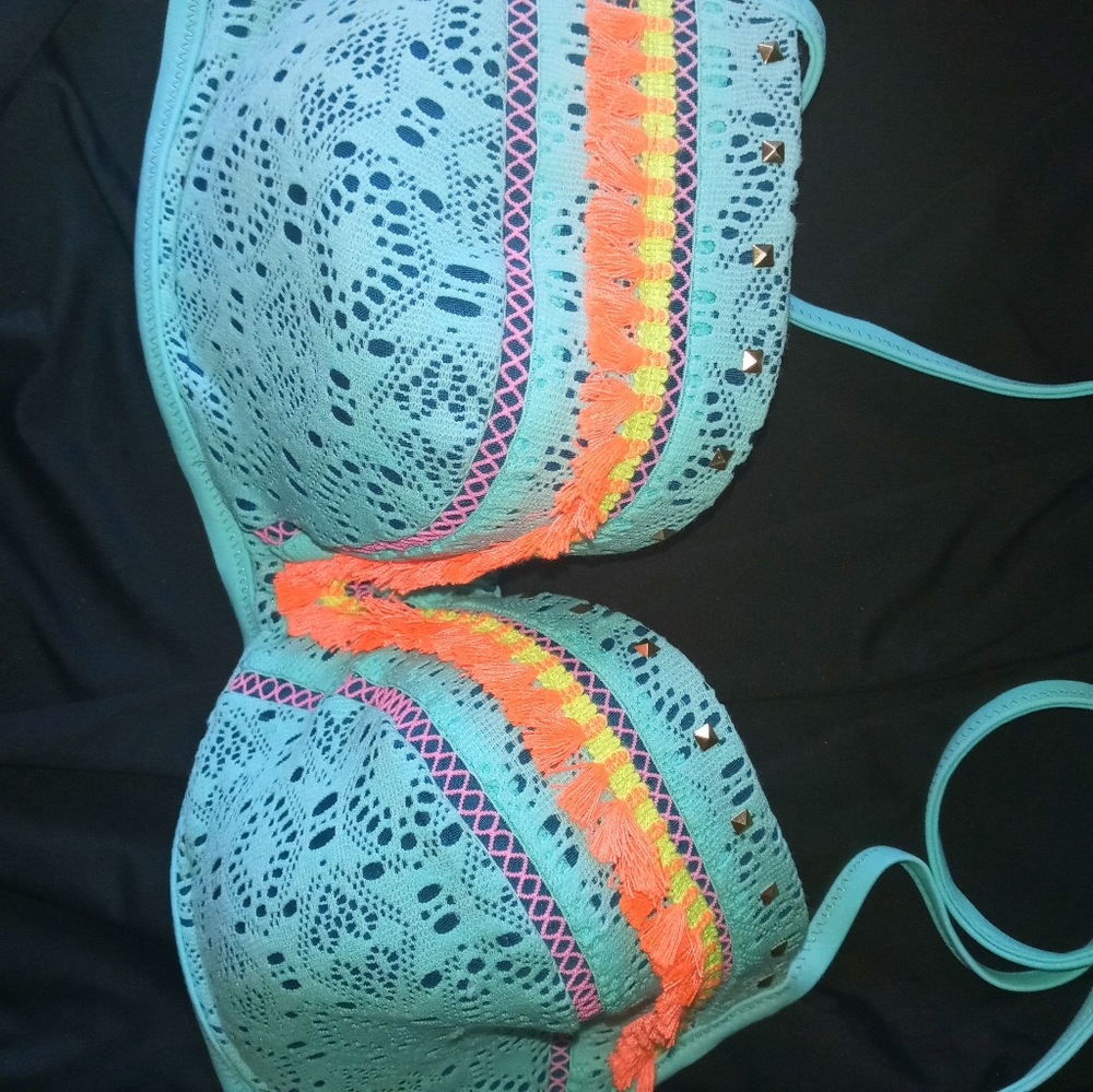 Tribal swim suit top